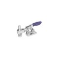 Kifix Horizontal Hold-Down Toggle Clamp, 66 lb. Retention Force, 90Deg Opening Angle KF-105-DU-SS